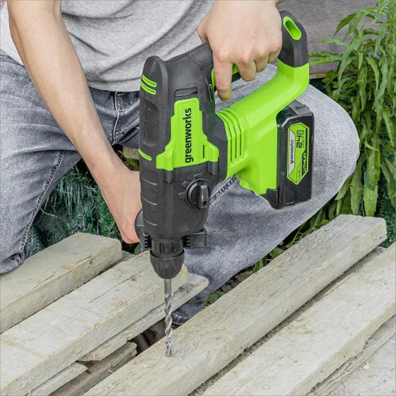 24V SDS-plus 2J Brushless Rotary Hammer Drill