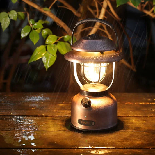 LED Rechargeable Metal Lantern