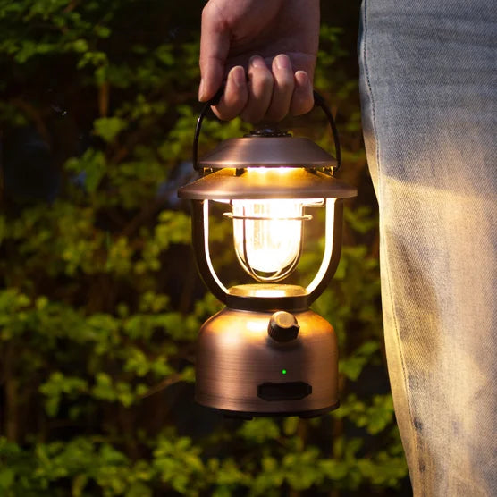LED Rechargeable Metal Lantern