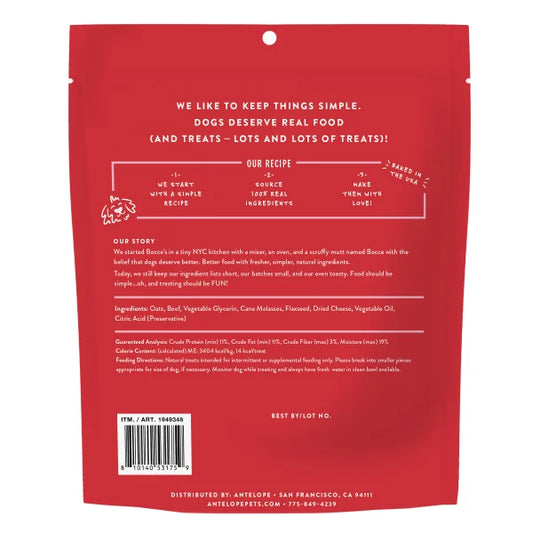 Bocce’s Say Moo Soft & Chewy Dog Treat 2 lbs