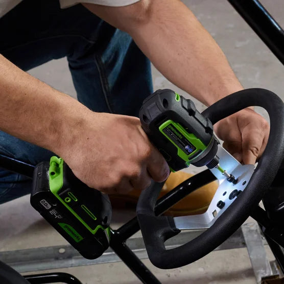 24V Drill & Impact Driver 2x2Ah Battery, 4Ah Battery, Charger