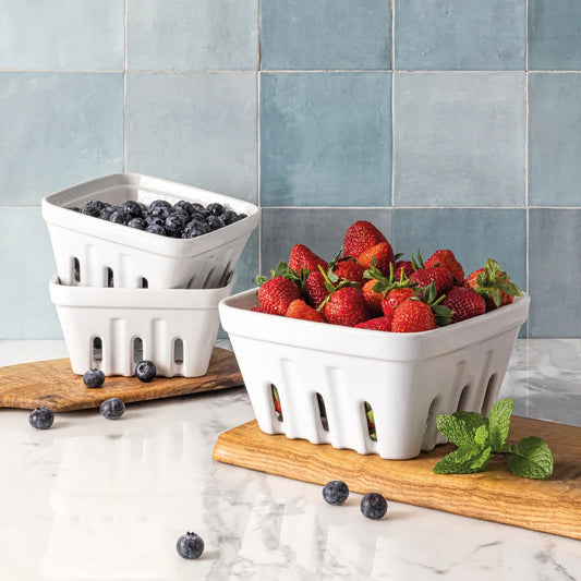 3-piece Multipurpose Berry Baskets