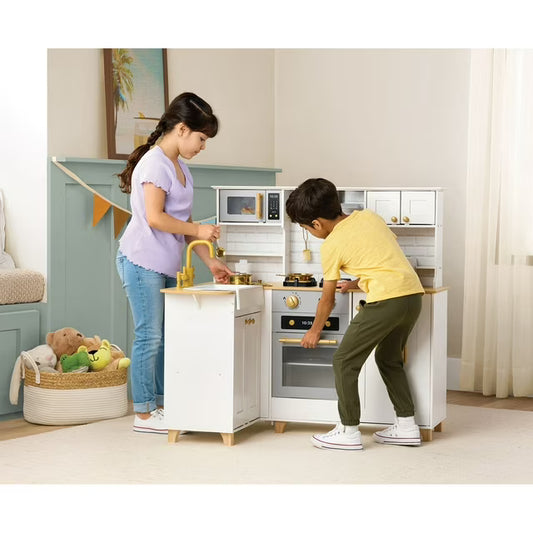 Deluxe Wooden Kitchen Playset