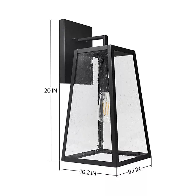 Becki Owens 20-inch Black Wall Lantern