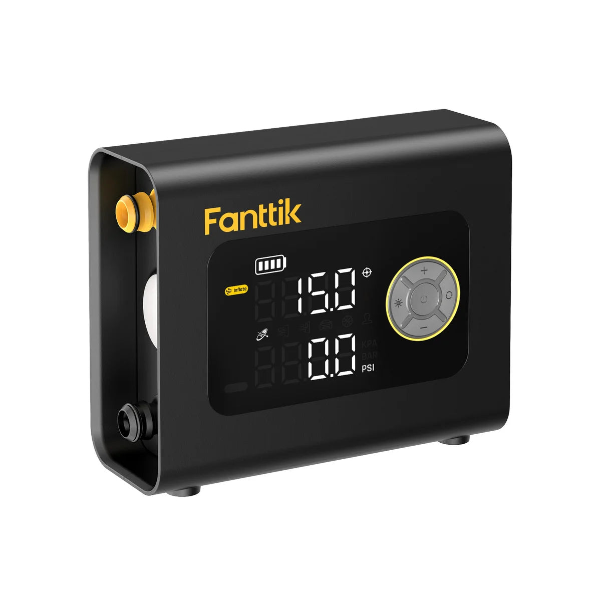 Paddle Board Pump with Light and Power Bank - Fanttik S300 Cross Portable Tire Inflator