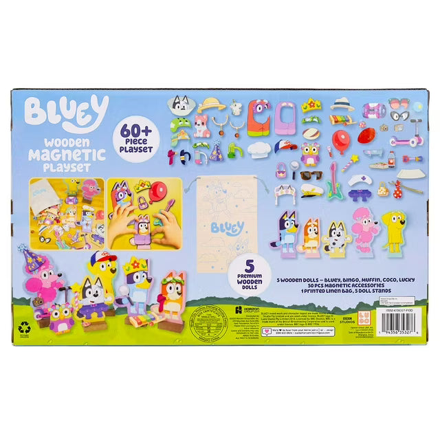 Wooden Magnetic Playset