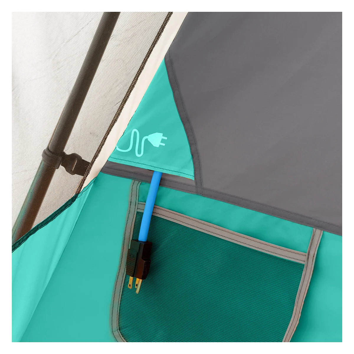 CORE 6-person Cabin Tent with Screenhouse