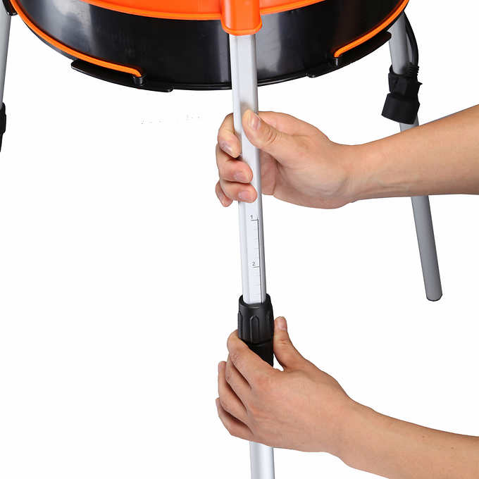 Yardforce 22" Corded Electric Leaf Shredder With Accessory Kit