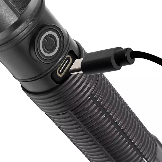 3-Piece 1700-Lumen Dual-Power LED Flashlight Set