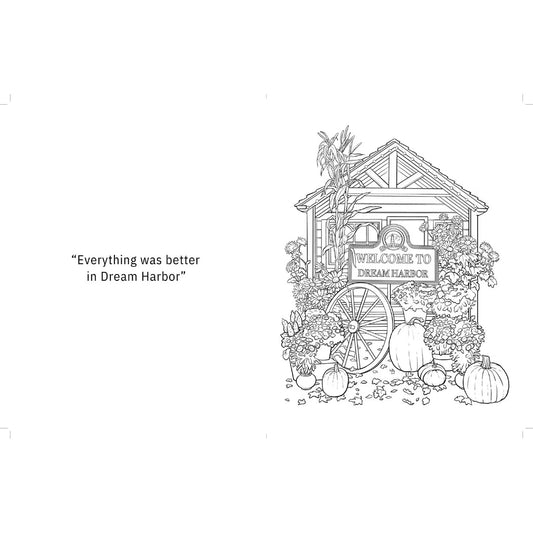 The Pumpkin Spice Coloring Book, Paperback