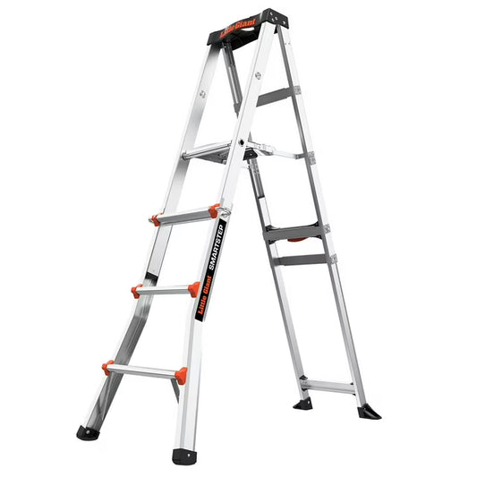Smart Step 4'-6' Aluminum Ladder