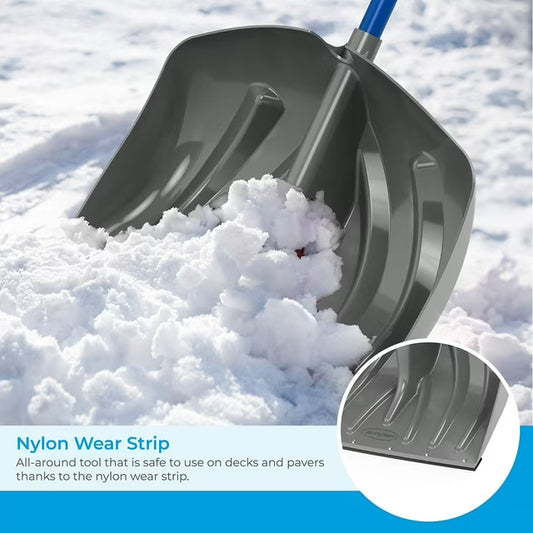 20" Steel Core Combo Snow Shovel