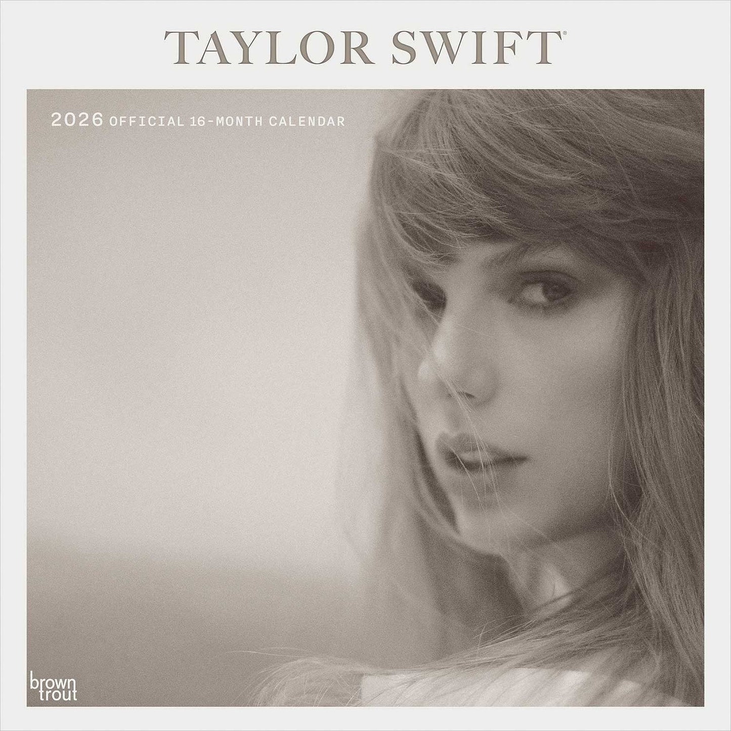 Taylor Swift Official 2026 Plastic-Free Wall Calendar