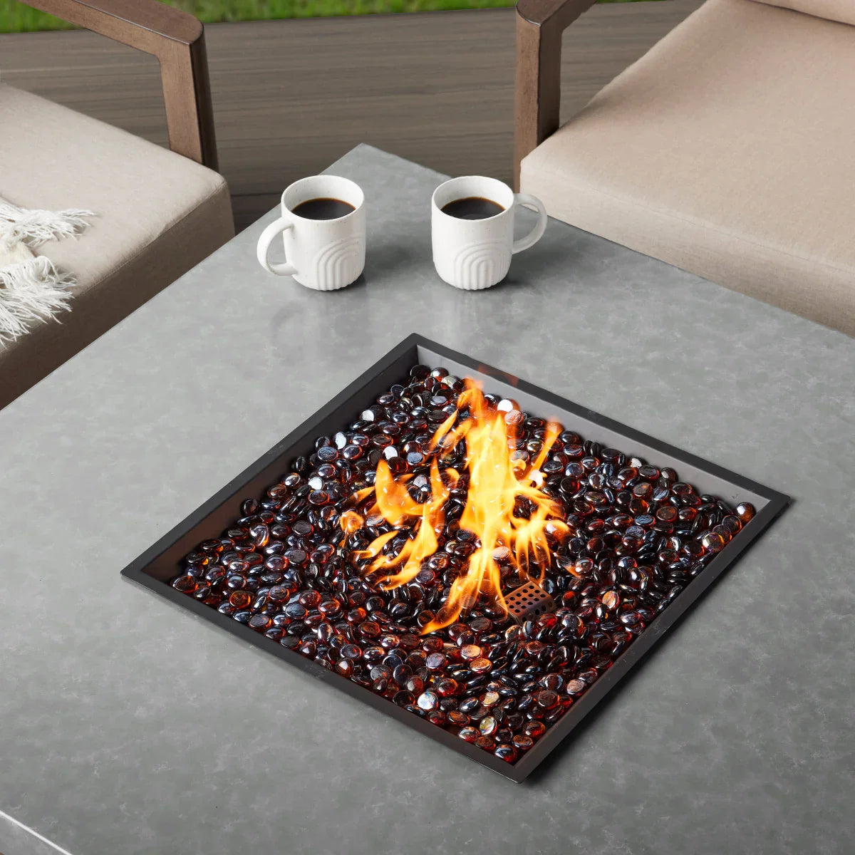 Ashford 5-piece Fire Chat Outdoor Seating Set