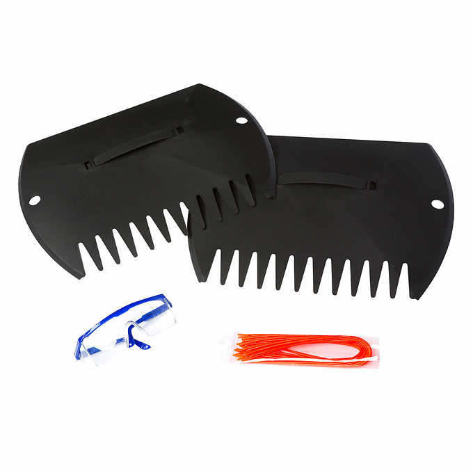 Yardforce 22" Corded Electric Leaf Shredder With Accessory Kit