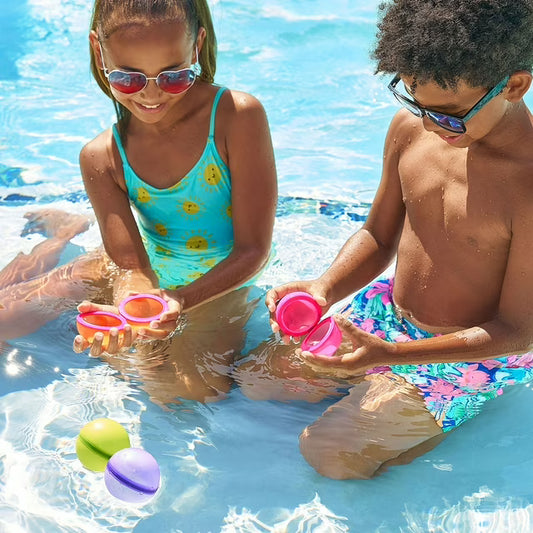 Self-Sealing Reusable Water Balloons with Mesh Storage Bag, 20 pc.