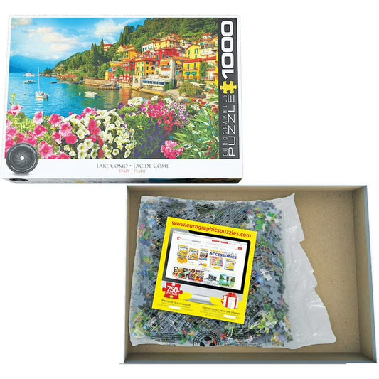 Lake Como, Italy Puzzle, 1000 Piece
