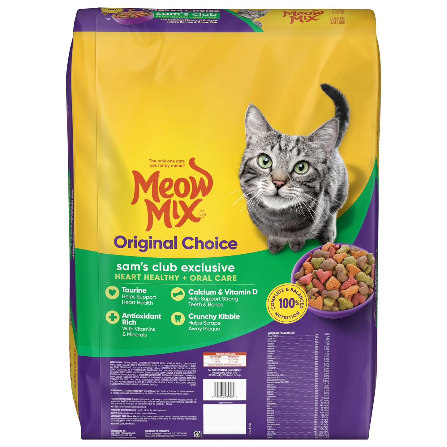 Original Choice Flavor Adult Dry Cat Food
