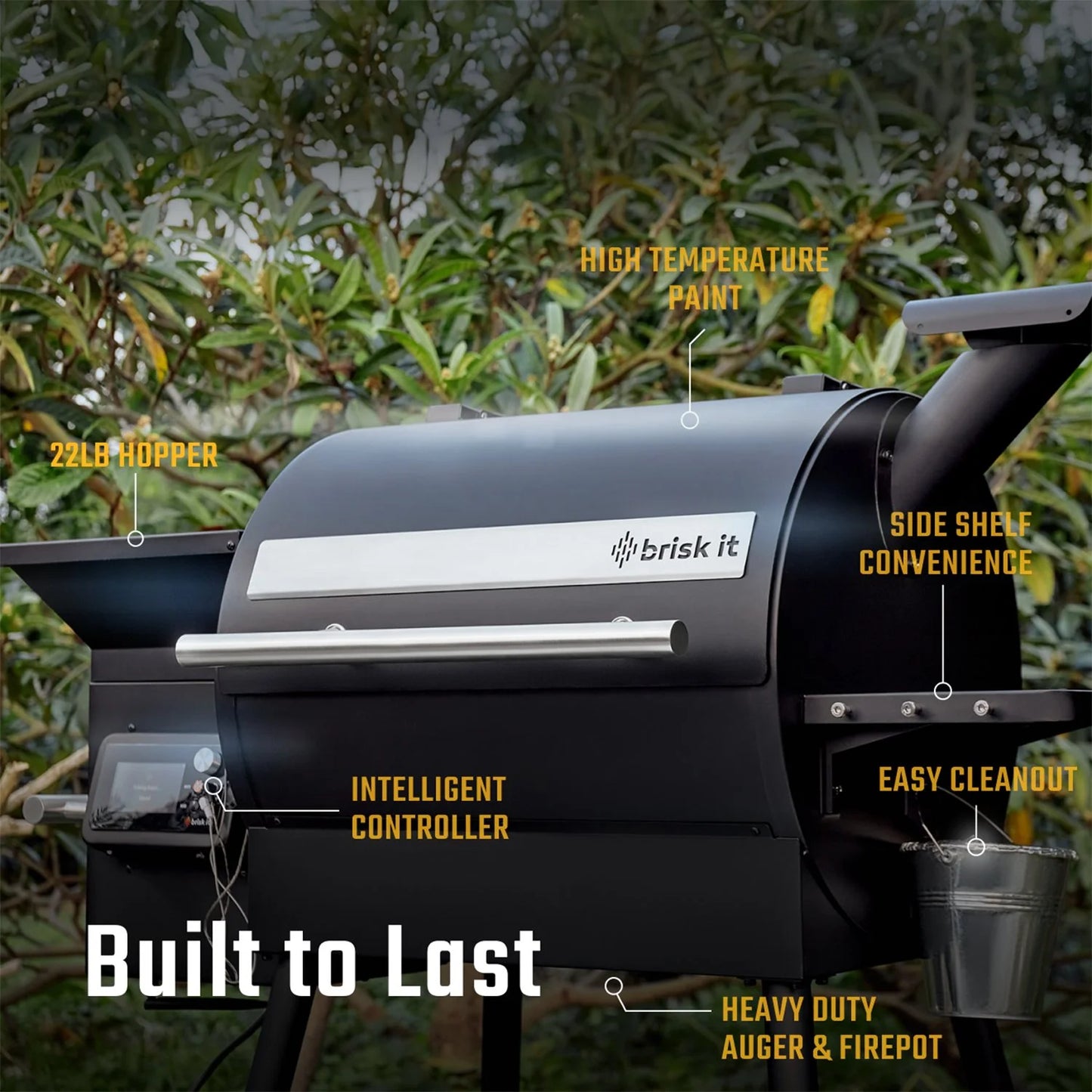 Argo Smart A.I.-Powered Pellet Grill and Smoker