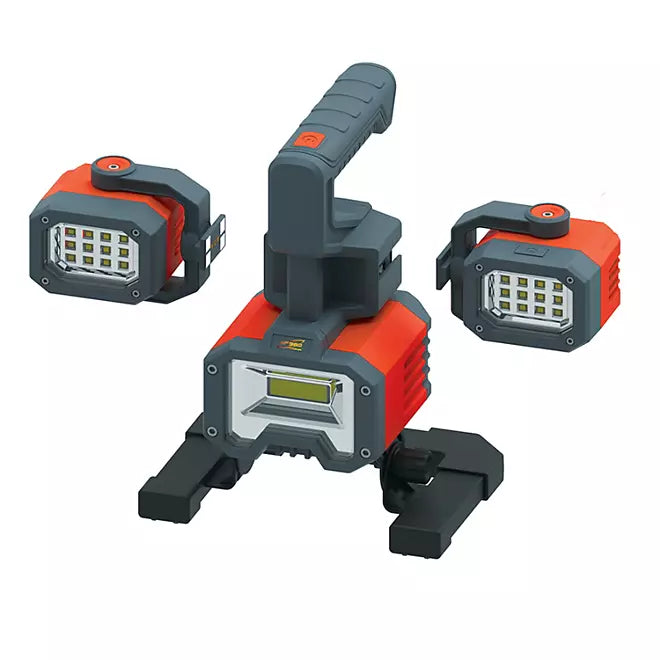 SIRIUS Rechargeable LED Spotlight and Worklight – 2000 Lumens
