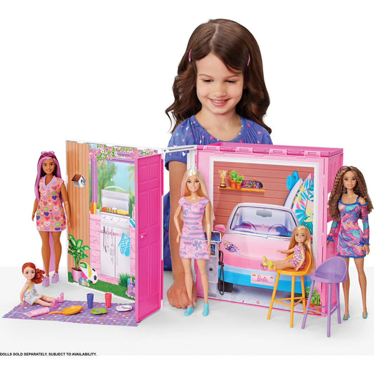 Barbie Getaway Doll House with Barbie Doll & Accessories