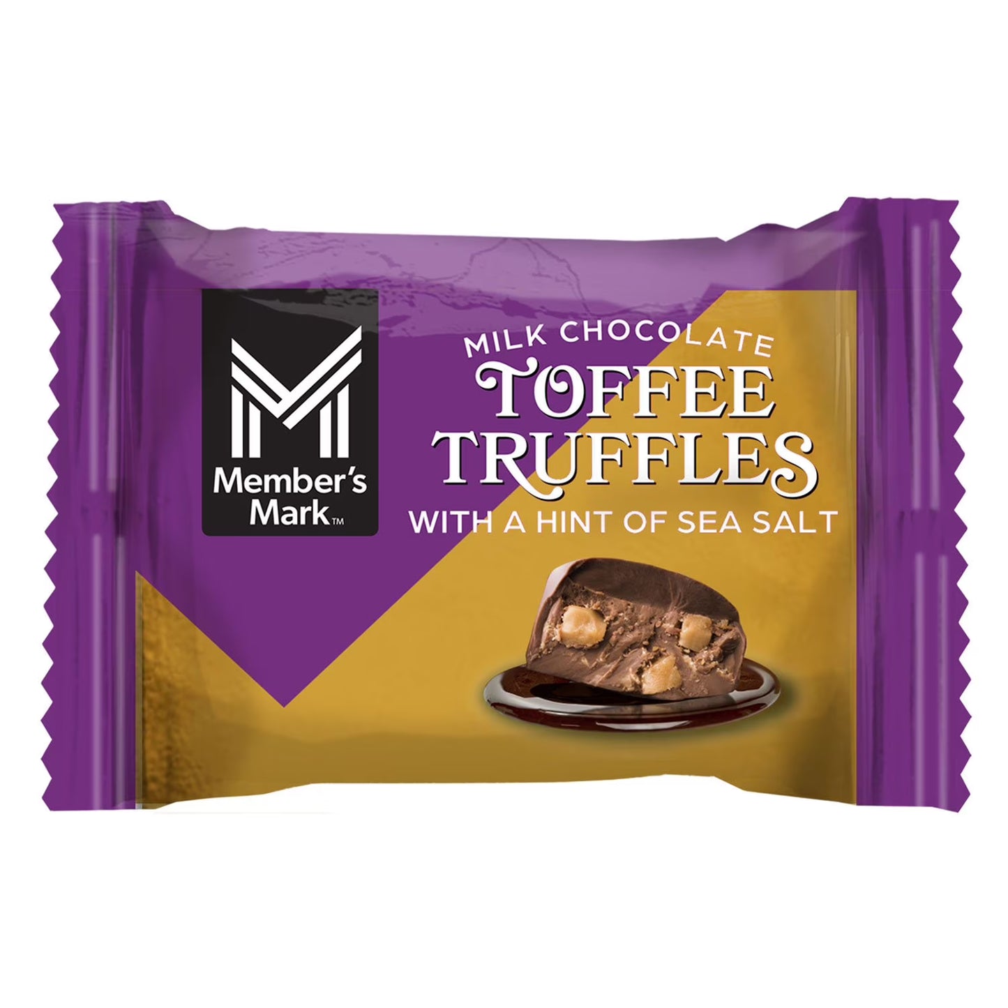 Milk Chocolate Toffee Truffle with Sea Salt, 19 oz.