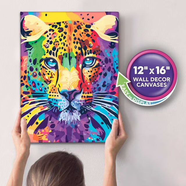 Tropical Paint By Number 3 Canvas Panel Set