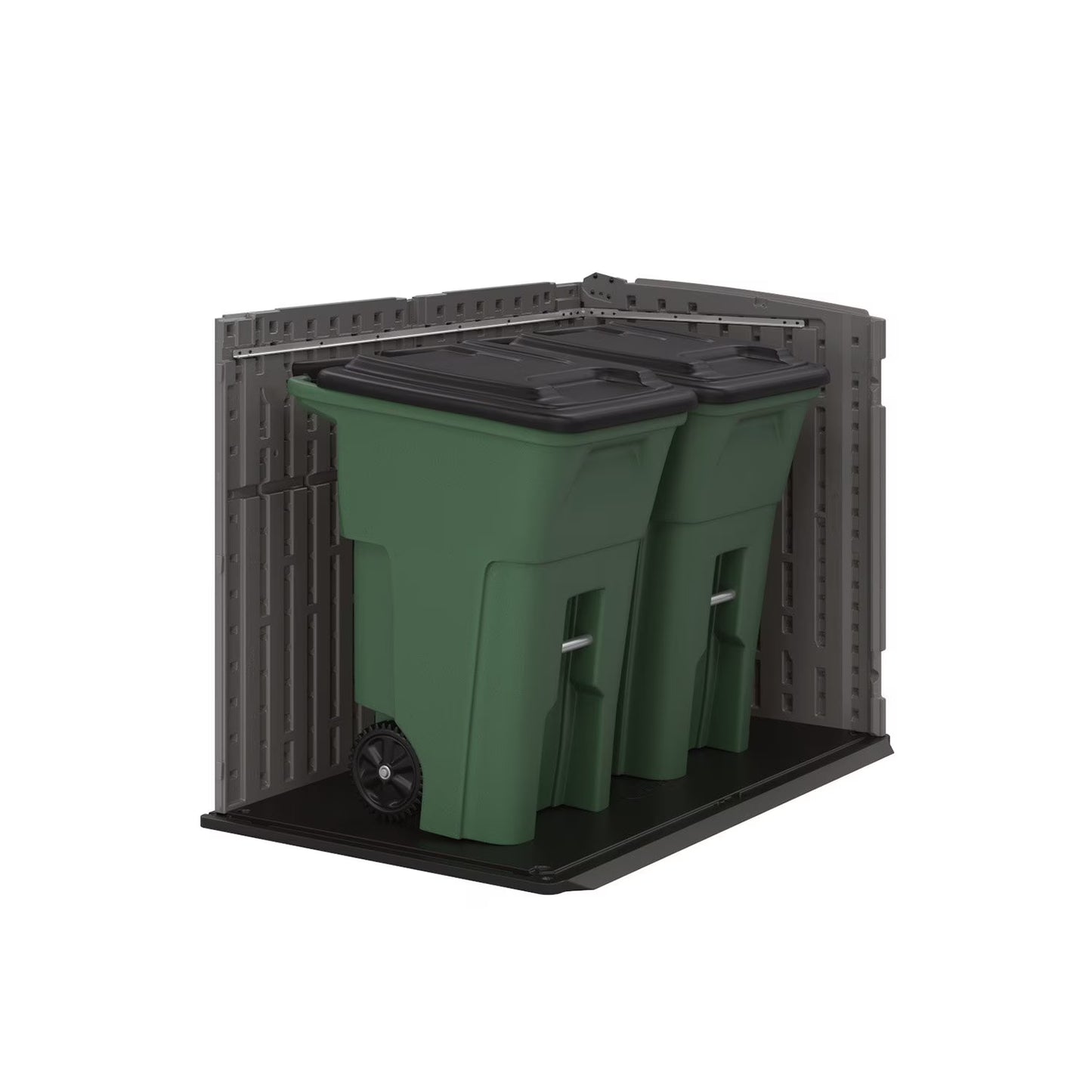 Stow-Away Horizontal Shed