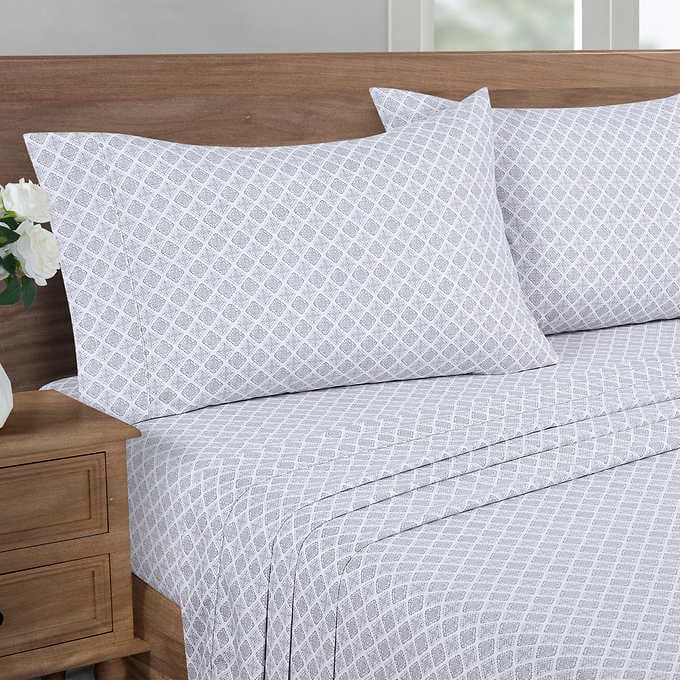 Home Fashions Microfiber 4-Piece Sheet Set