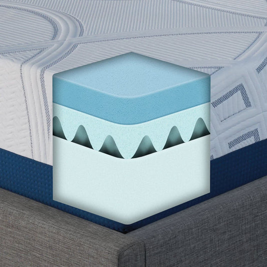 12" Firm Gel Memory Foam Mattress