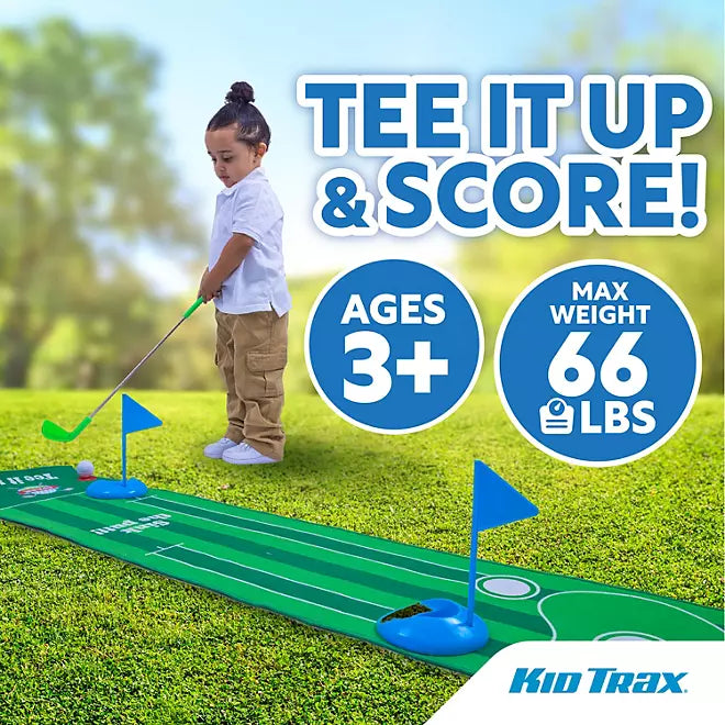 12V Golf Cart Battery Powered Ride-On - Flybar Kid Trax