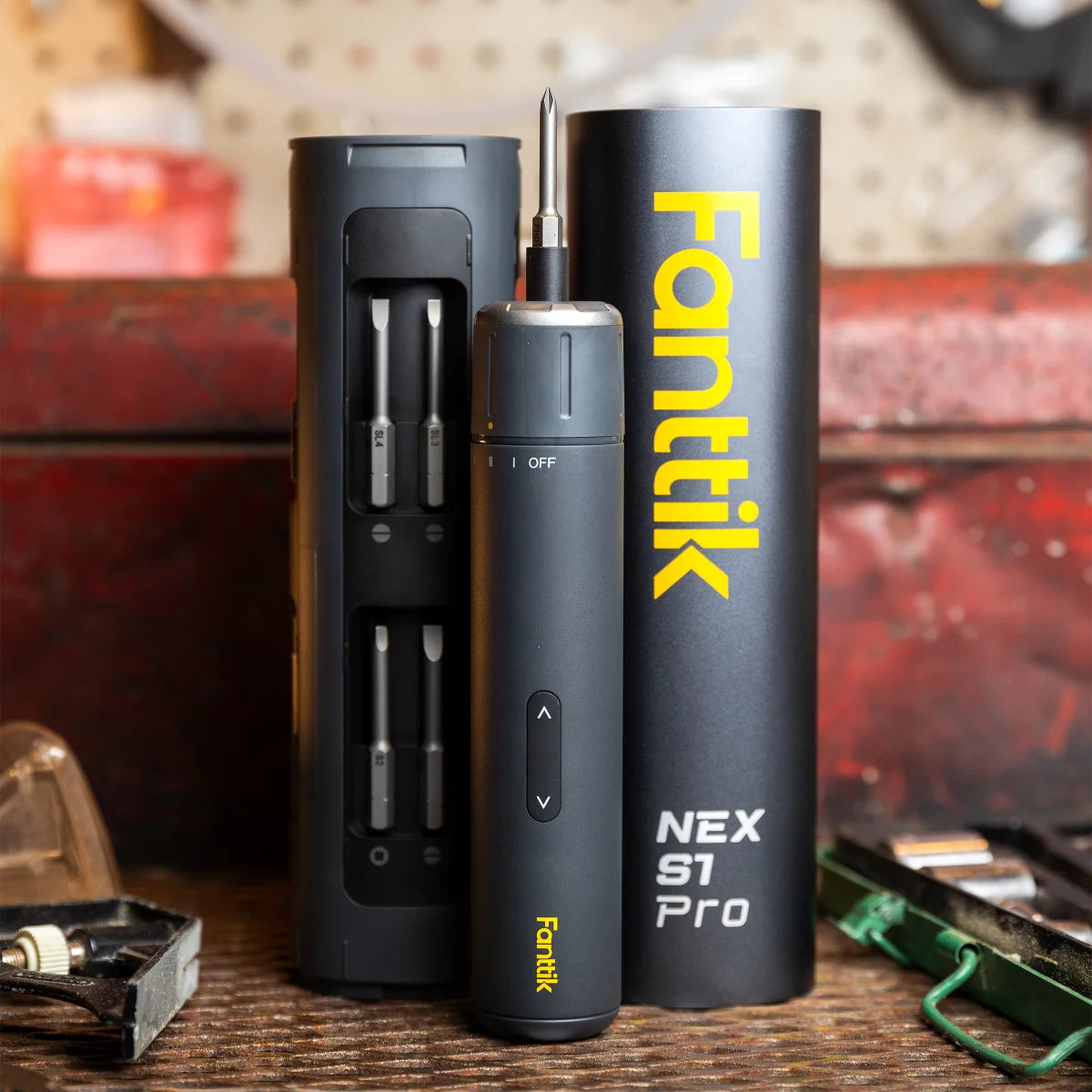 Multi-Bit Cordless Electric Screwdriver - Fanttik S1 Pro 16-in-1