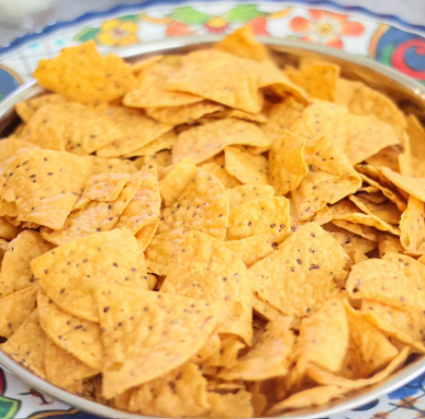 Red Quinoa Chia Corn Tortilla Chips, 16 oz.