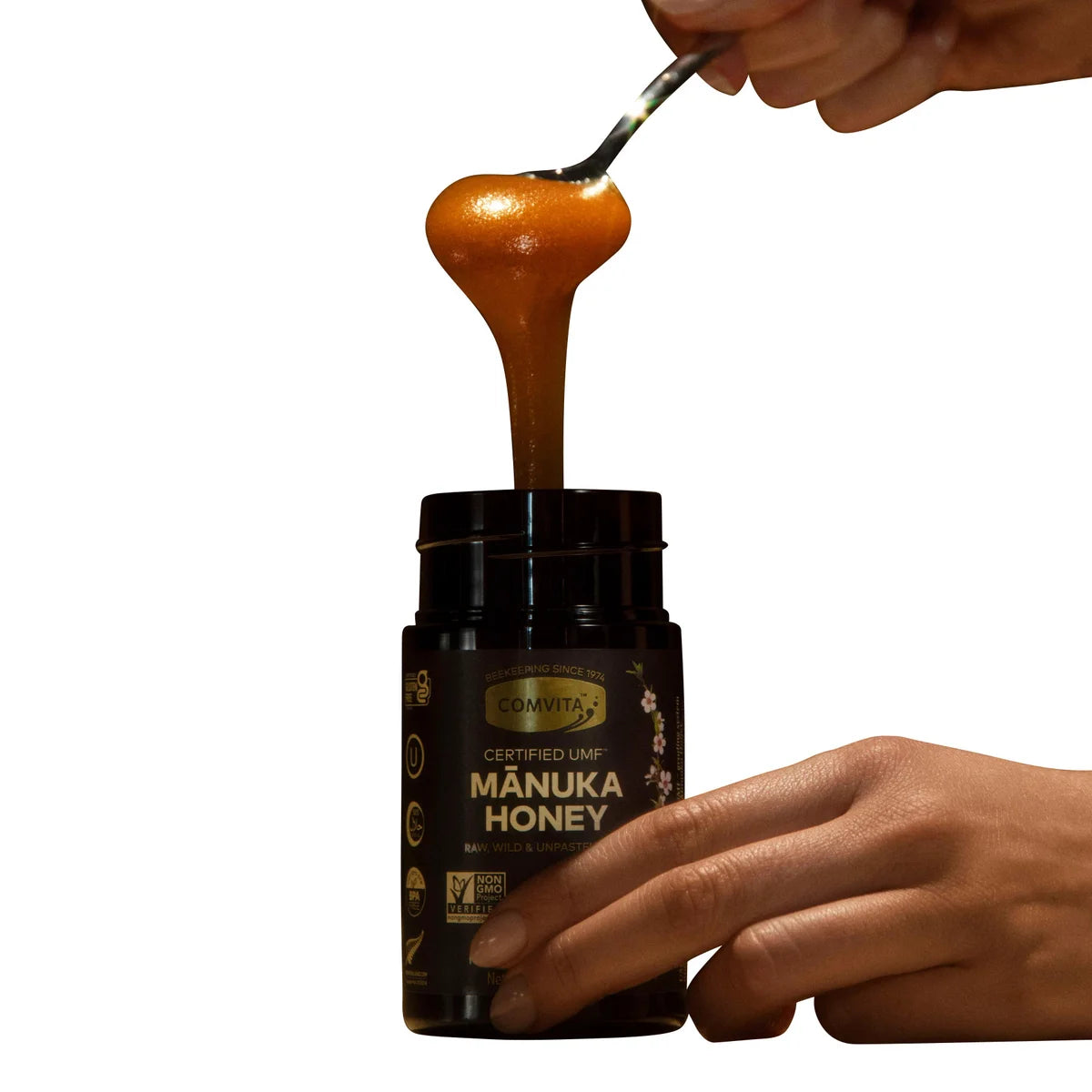 Raw Manuka Honey 8.8 oz (2-pack) -Comvita Certified UMF 20+ (MGO 829+)