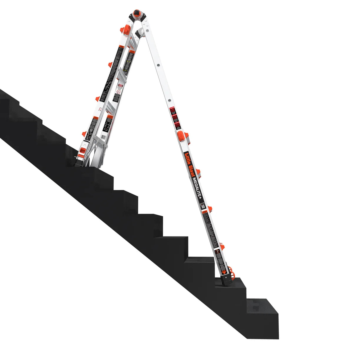 Little Giant Megalite - 18' Reach Multipurpose Ladder with Leg Levelers