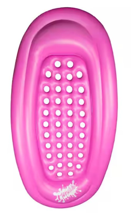 Reversible Pink/Blue Honolulu Mattress Swimming Pool Float, 2- Pack