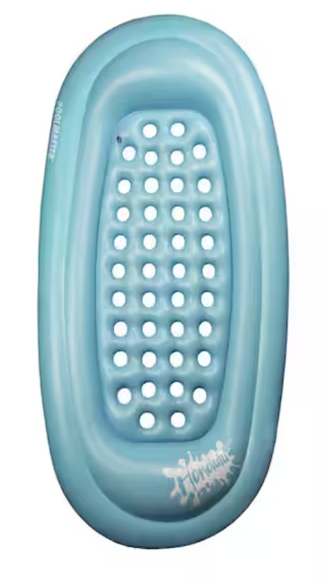Reversible Pink/Blue Honolulu Mattress Swimming Pool Float, 2- Pack