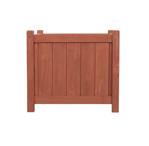 18 in. Square Cedar Planter Box
