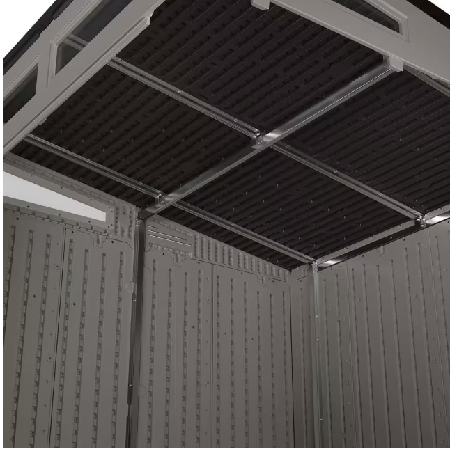 Modernist 7 ft. W x 7 ft. D Plastic Shed (52 sq. ft.)