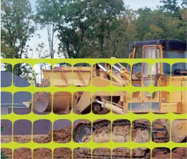 Kryptonight High Visibility Safety Fence