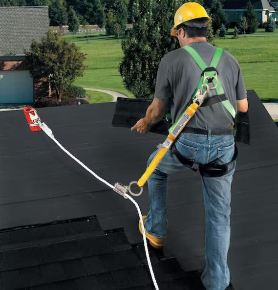 Shock Absorbing Fall Protection Lanyard