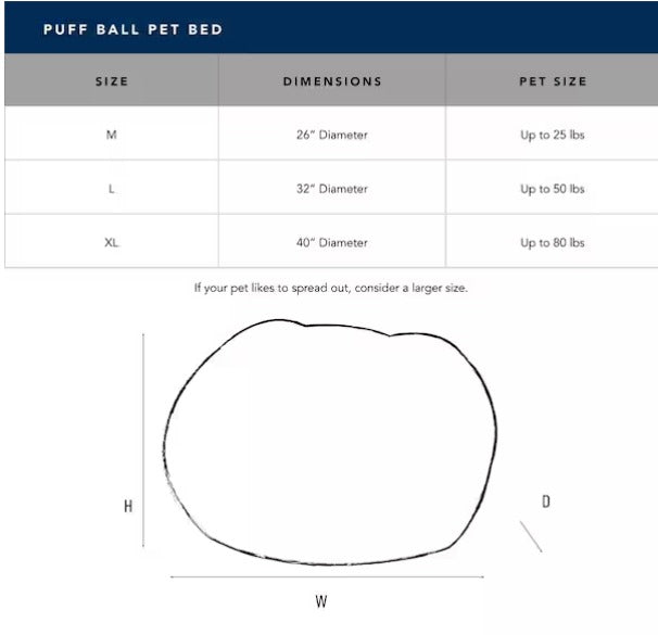 Large Sherpa Puff Ball