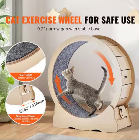 Cat Exercise Wheel, 35.8 in