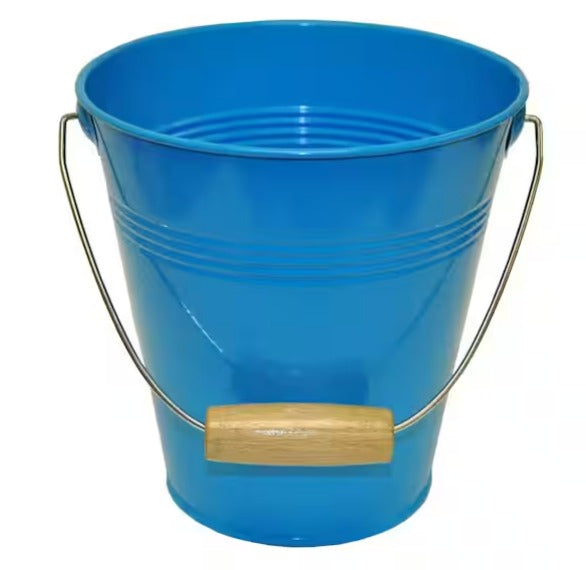 Blue Water Pail with Tool Set