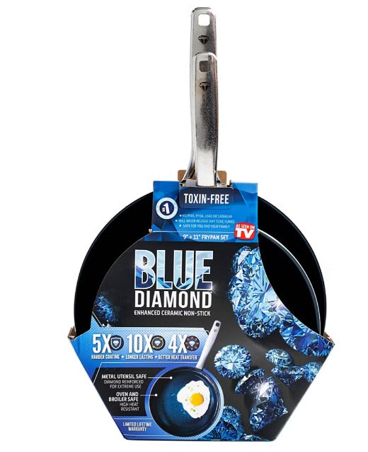 9.5" and 11" Non-Stick Frypan Set