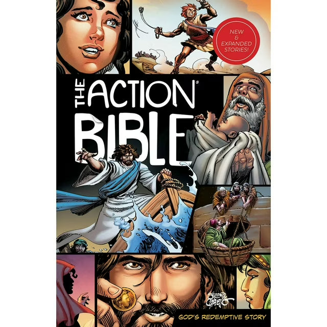 The Action Bible: God's Redemptive Story, Hardcover