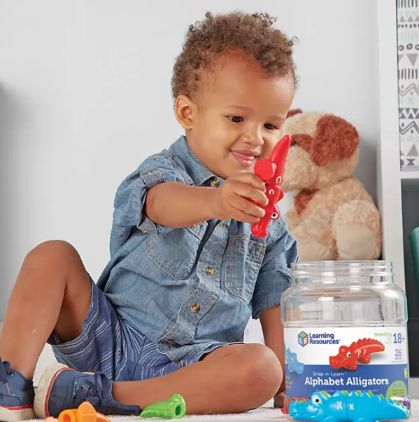 Snap-n-Learn Alphabet Alligator Set