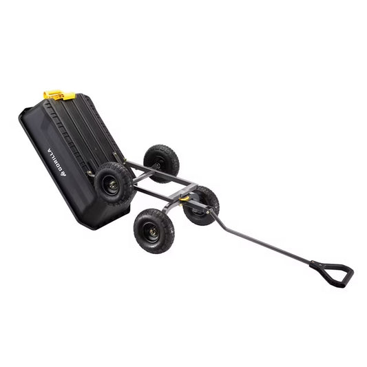 Lawn & Garden Dump Cart with No Flat Tires