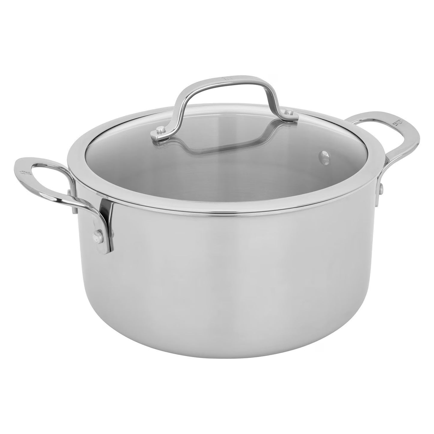 11-Piece Stainless Steel Tri-Ply Clad Cookware Set