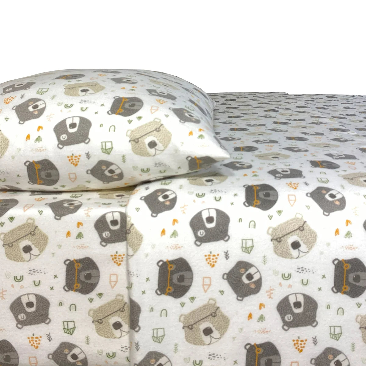 Portuguese Flannel Sheet Set, Twin - 3-piece